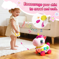 MOISTAR portable baby toy ideal for car trips and travel.