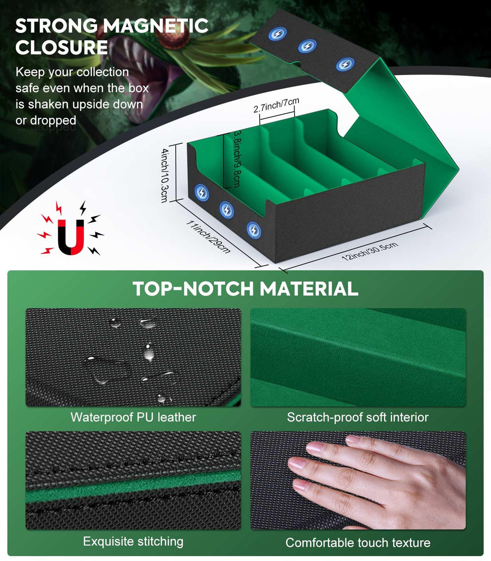 MoKo microfiber interior protects cards from scratches during storage