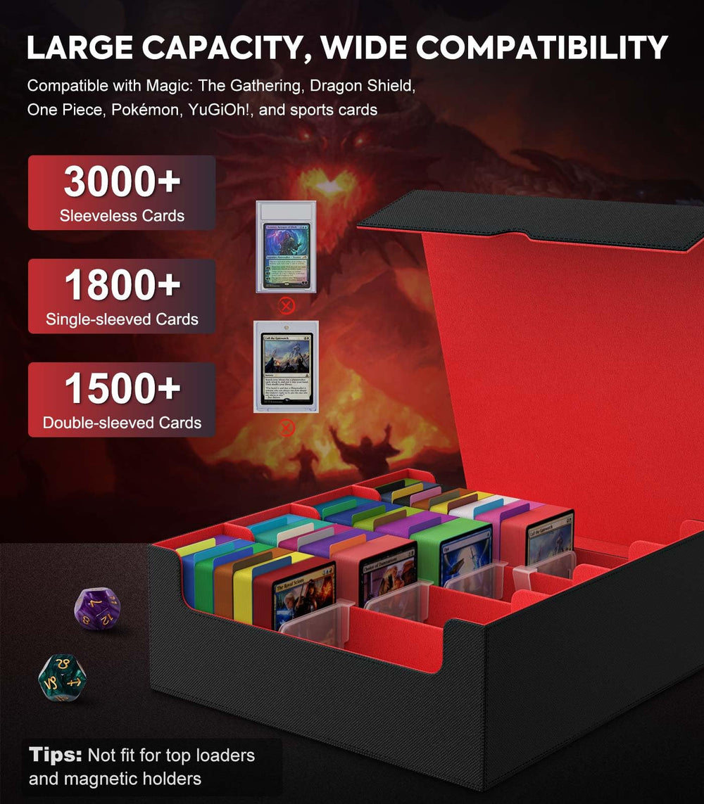 MoKo storage includes 24 color dividers for easy labeling and sorting.