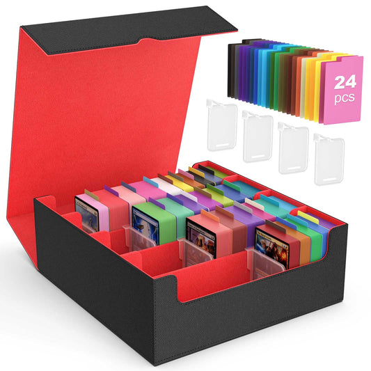 MoKo trading card storage box with 3000+ capacity for organized collections.