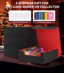 MoKo deck box fits standard cards up to 2.7 x 3.8 inches.