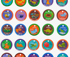 MOLLYBEE KIDS Dino Stomp and Roar double-sided cards provide versatile activities