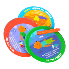 MOLLYBEE KIDS beach-adventure poses promote balance and imaginative play.