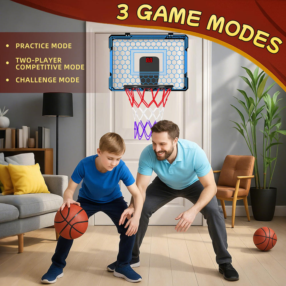 Molutsody foldable basketball hoop ideal for home, yard, or travel.