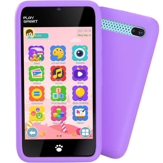 MOMILLA kids phone toy with 3.97-inch screen for immersive, age-appropriate play.
