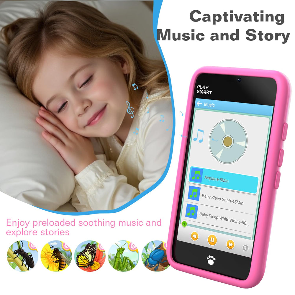 MOMILLA Toys kid's smart phone emoji frames for personalized creativity.
