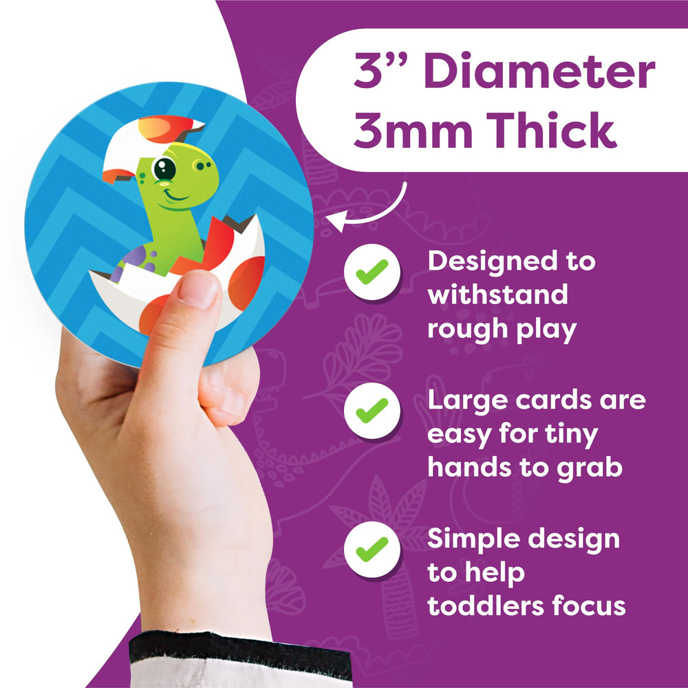 Momo & Nashi dinosaur travel activity keeps little hands busy on trips.