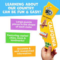 Momo & Nashi floor puzzle pieces promote hand-eye coordination during play