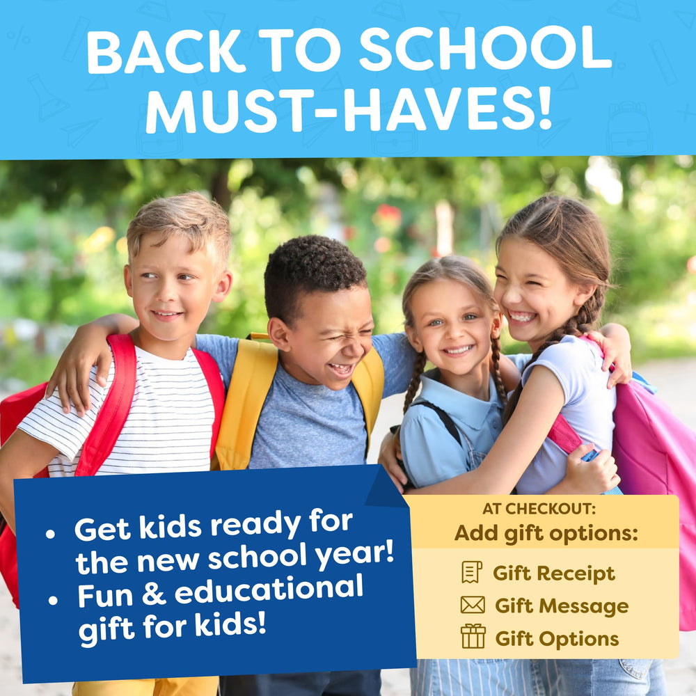 Great gift idea for birthdays or back-to-school with lasting value.