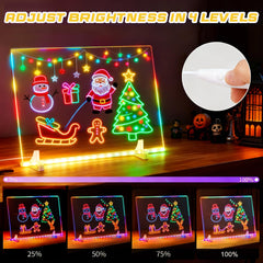 Momozzle LED drawing board Christmas gift idea for grandkids.