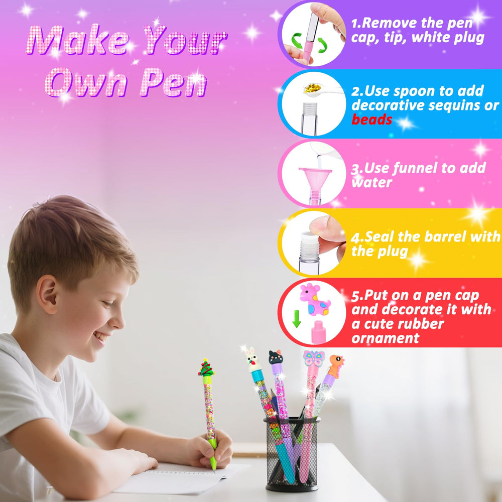 MOMUSE 50 accessories rubber decorations display cute shapes for playful personalization.