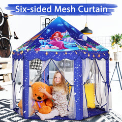 Monobeach Mermaid Princess Tent 55x53 inches fits multiple children