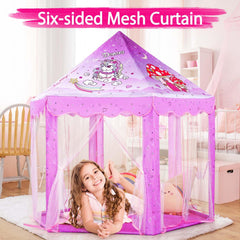 Monobeach Princess Tent castle design sparks fairy-tale play space.