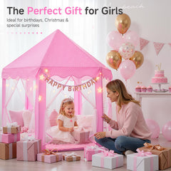 Monobeach Princess Tent poles and connectors enable easy assembly.