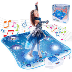 monochildoing frozen dance mat LED modes display to inspire rhythmic moves.