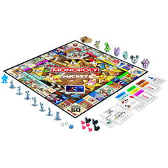 Monopoly Mickey and Friends collector rulebook highlights themed elements