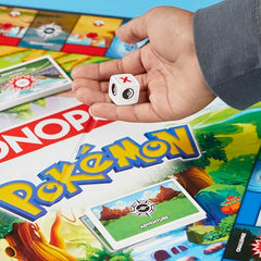 Monopoly Pokémon Edition locations you explore during rounds.