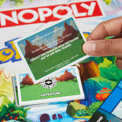 Monopoly Pokémon Edition Sprigatito token ready for battles.