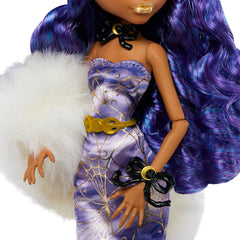 Monster High Clawdeen Wolf crescent moon accessories highlight lunar fantasy and gift potential.