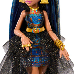Monster High eye of Horus handbag opens to reveal a compact for pretend glam.