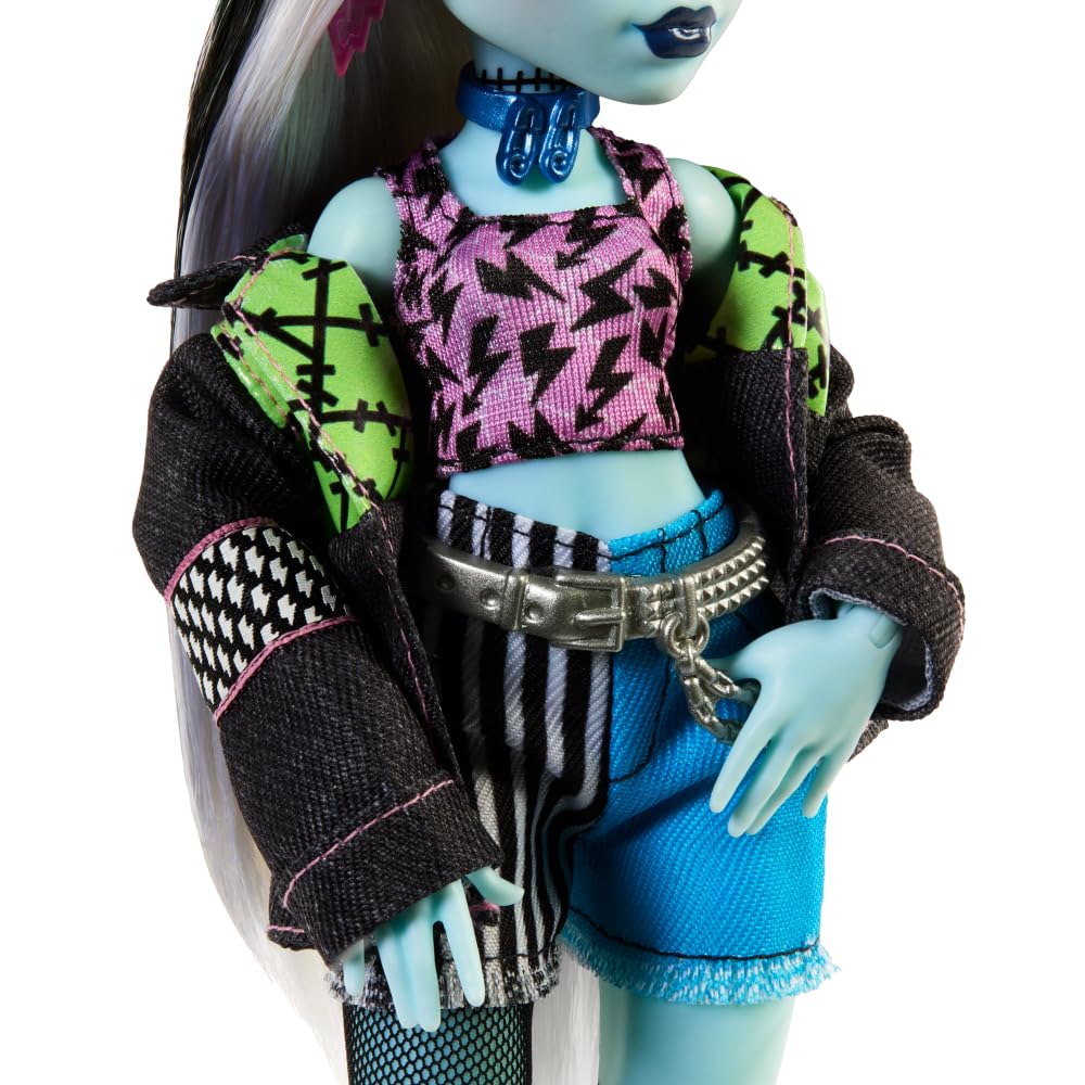 Monster High Frankie Stein zappy juice lunch set supports daily pretend meals