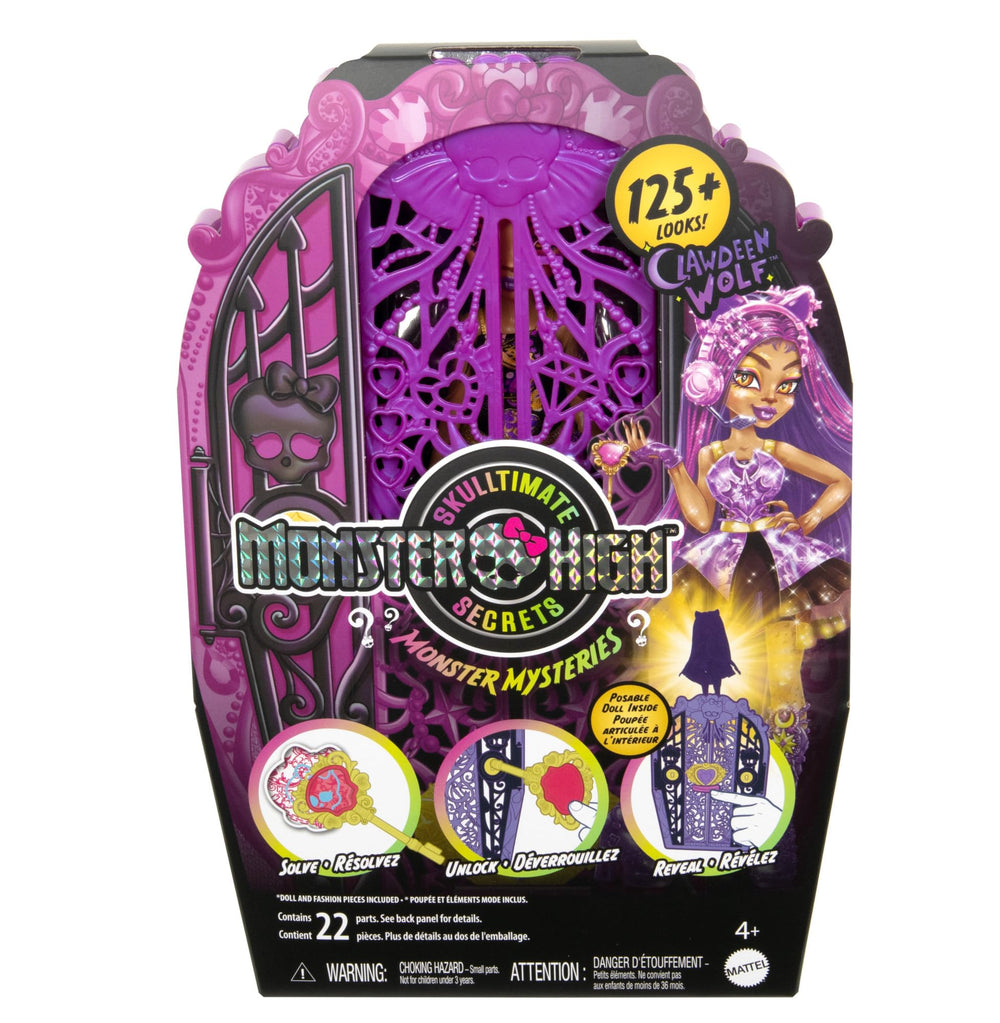Monster High spooky closet storage keeps doll and accessories organized