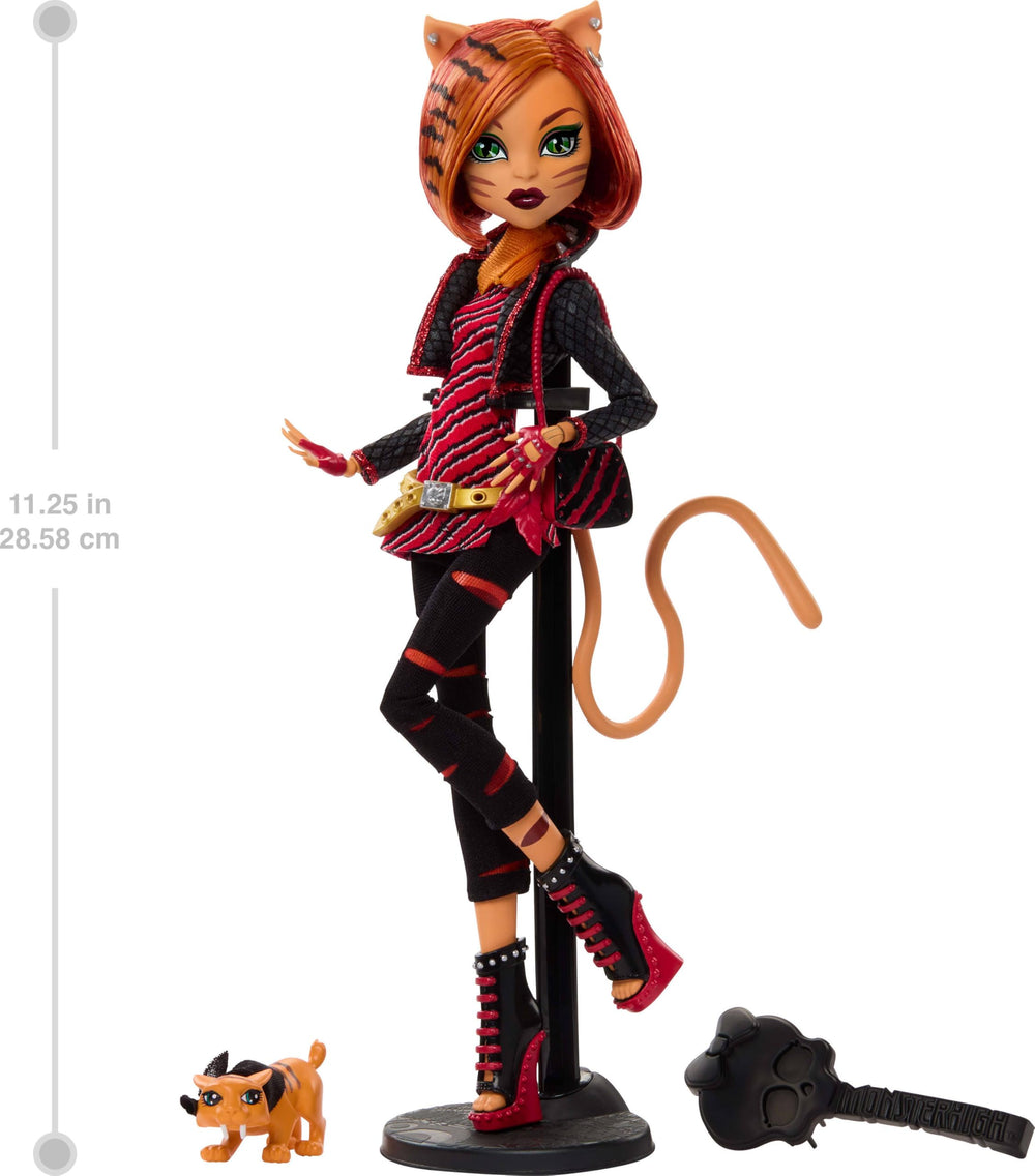 Monster High Toralei diary accessory for storytelling and clues.