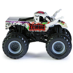 Monster Jam 1:64 diecast truck graphics detail for display and play