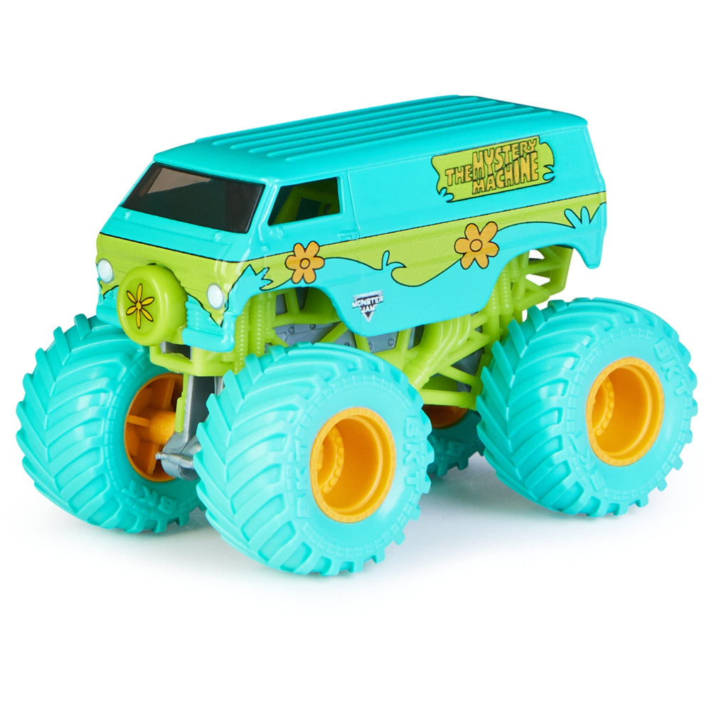 Monster Jam 2022 Spin Master 1:64 diecast truck, side view, ideal for action play.