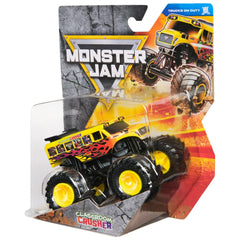 Monster Jam 2025 Classroom Crusher School Bus makes exciting gift for ages 3 and up.