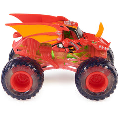 Ramp accessory and Bakugan Dragonoid truck ready for jumps.