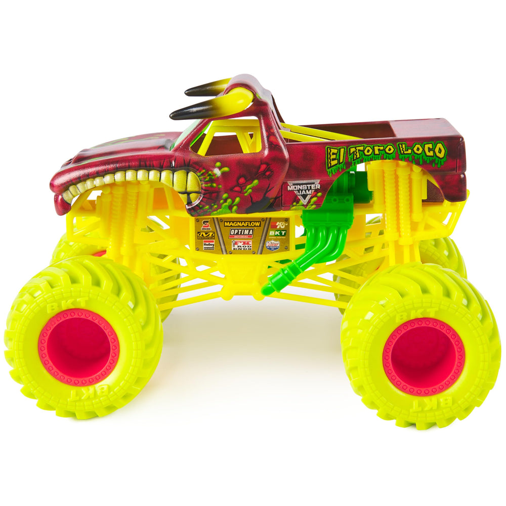 Monster Jam collect-them-all concept encourages kids to build a growing fleet.