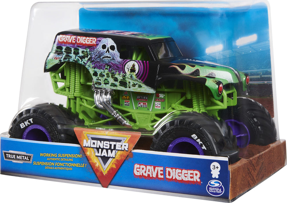 Monster Jam collect-them-all promotes hours of imaginative racing and events.