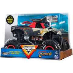 Monster Jam 1:24 collection display-ready truck for fans and collectors.