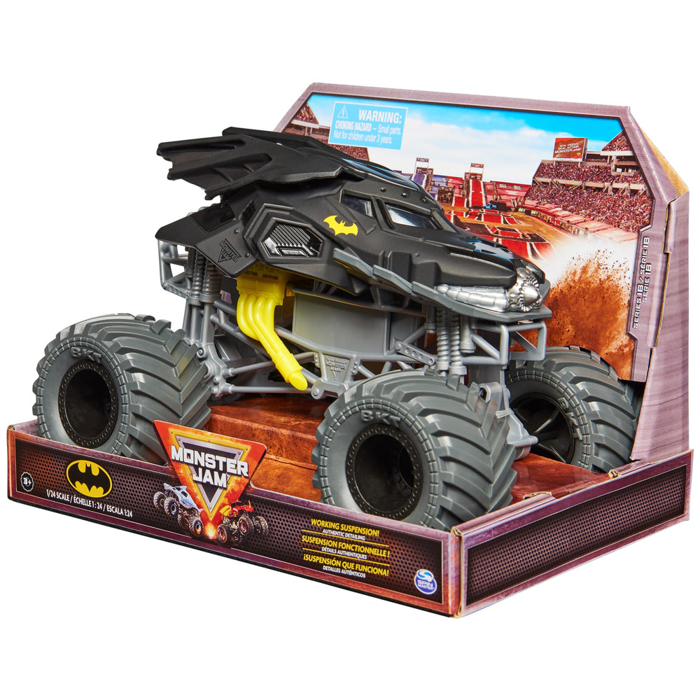 Monster Jam gift for kids aged 3 and up, birthday-ready.