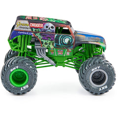 Monster Jam Grave Digger 1:24 scale truck graphics detail for collectible display
