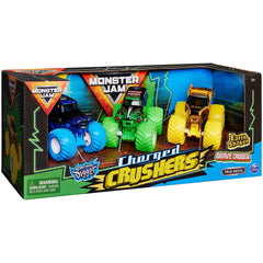 Monster Jam Ground Shaker graphics close-up for collectors