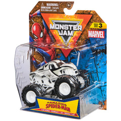 Monster Jam Marvel 1:64 scale truck close-up detailing and finish