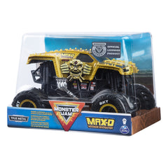 Monster Jam Max D with working suspension for realistic stunts and action