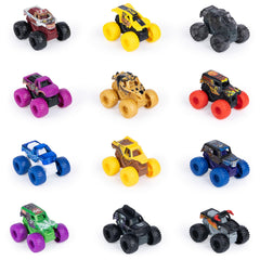 Monster Jam Mini Truck Max-D 1-87 scale with bold graphics suitable for display.