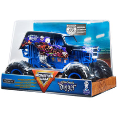 Monster Jam Mnj VHC 1to24 Son Uva Digger GML packaging shot emphasizes collectible value.