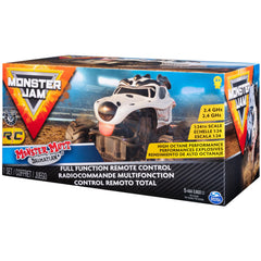 Monster Jam Monster Mutt Dalmatian RC truck ready for epic play sessions.