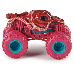 Monster Jam Octon8er collector poster QR code view for collection progress.