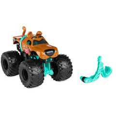 Monster Jam Scooby-Doo 1:64 die-cast with wheelie bar attached for wheelies and fun