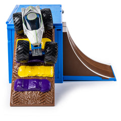 Monster Jam Ship It Flip It ramp-angle-one creates varied jump lines.