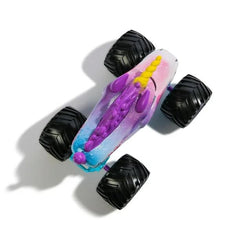 Monster Jam Sparkle Smash close-up showcases durable die-cast body and realistic design