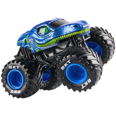 Tire detail of official BKT tires on Velociraptor truck for realism