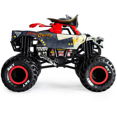 Monster Jam working suspension enables smooth landings during jumps and crashes.