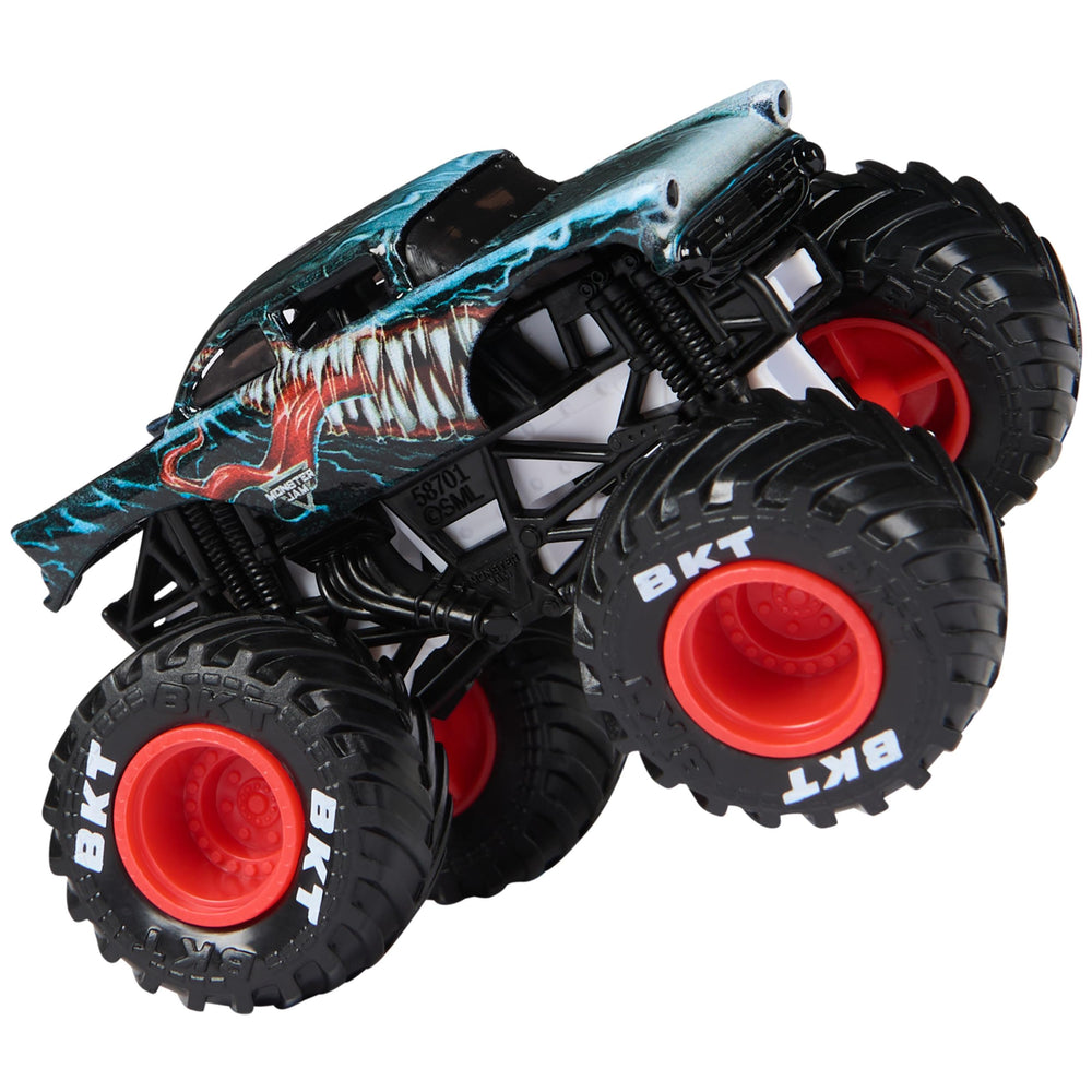 Gift-ready Marvel Monster Jam trucks for young fans
