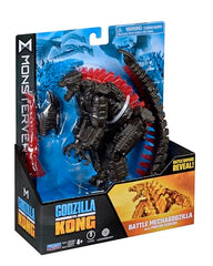 MonsterVerse Mechagodzilla detailed sculpting highlights rugged armor and robotic design
